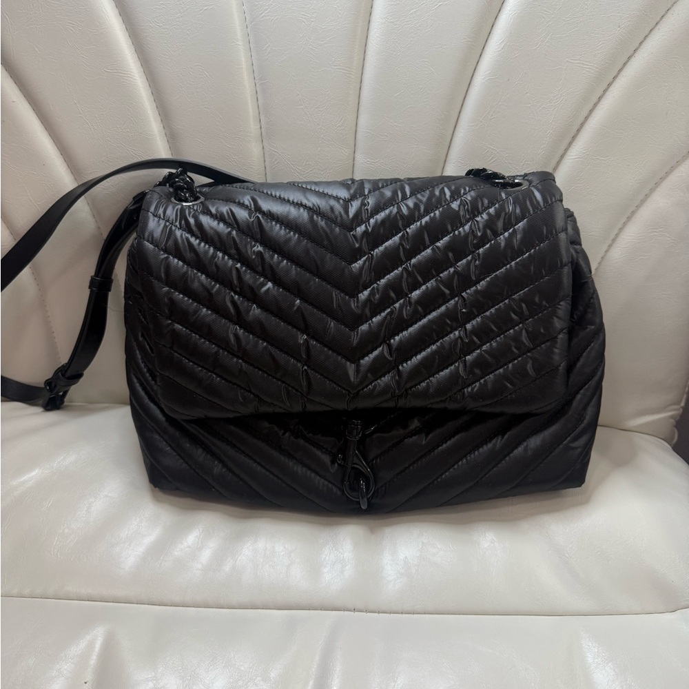 Black Quilted Women's Bag